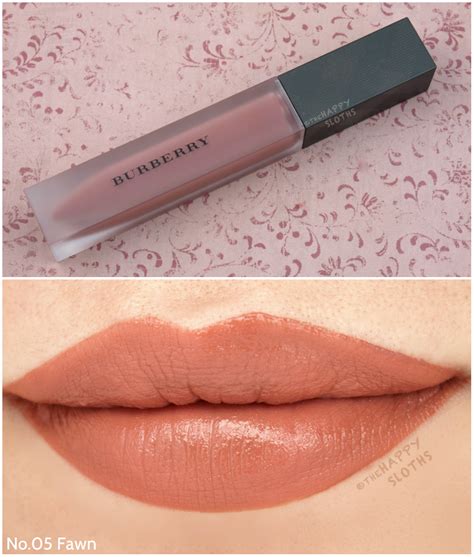 fawn rose burberry|Burberry Fawn (05) Liquid Lip Velvet Review & Swatches.